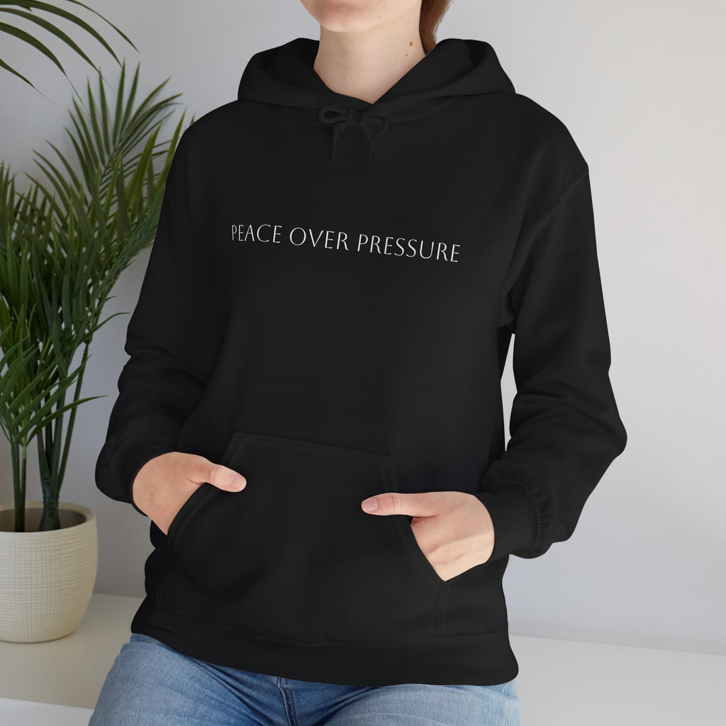 Peace Over Pressure Hoodie – Inspirational Mental Health Pullover Hooded Sweater for Men & Women