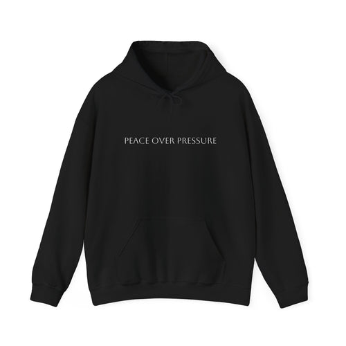 Peace Over Pressure Hoodie – Inspirational Mental Health Pullover Hooded Sweater for Men & Women