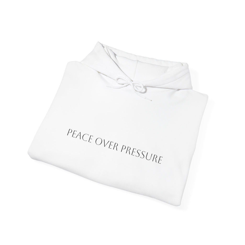 Peace Over Pressure Hoodie – Inspirational Mental Health Pullover Hooded Sweater for Men & Women