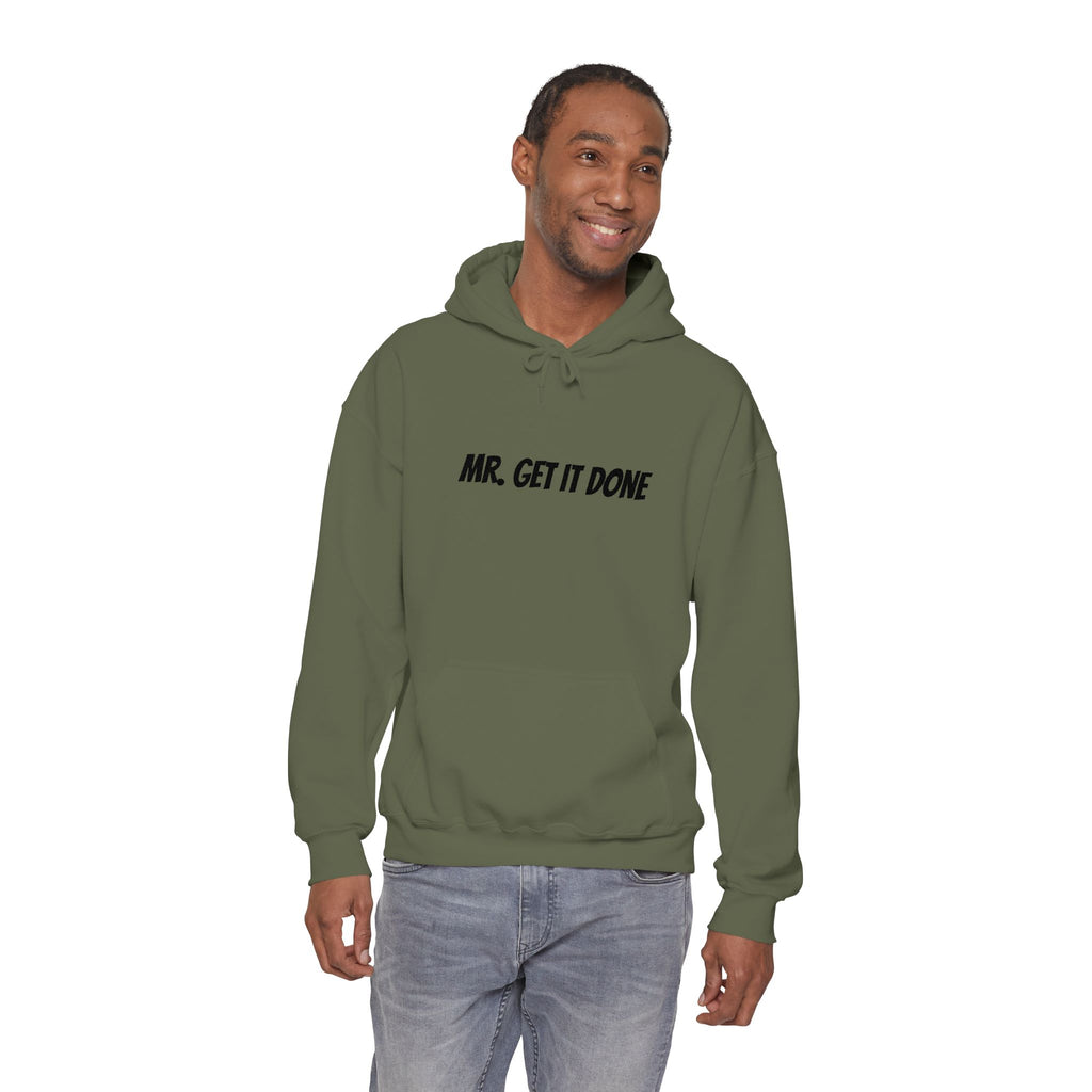 Mr. Get It Done Hoodie — Motivational Workwear Pullover
