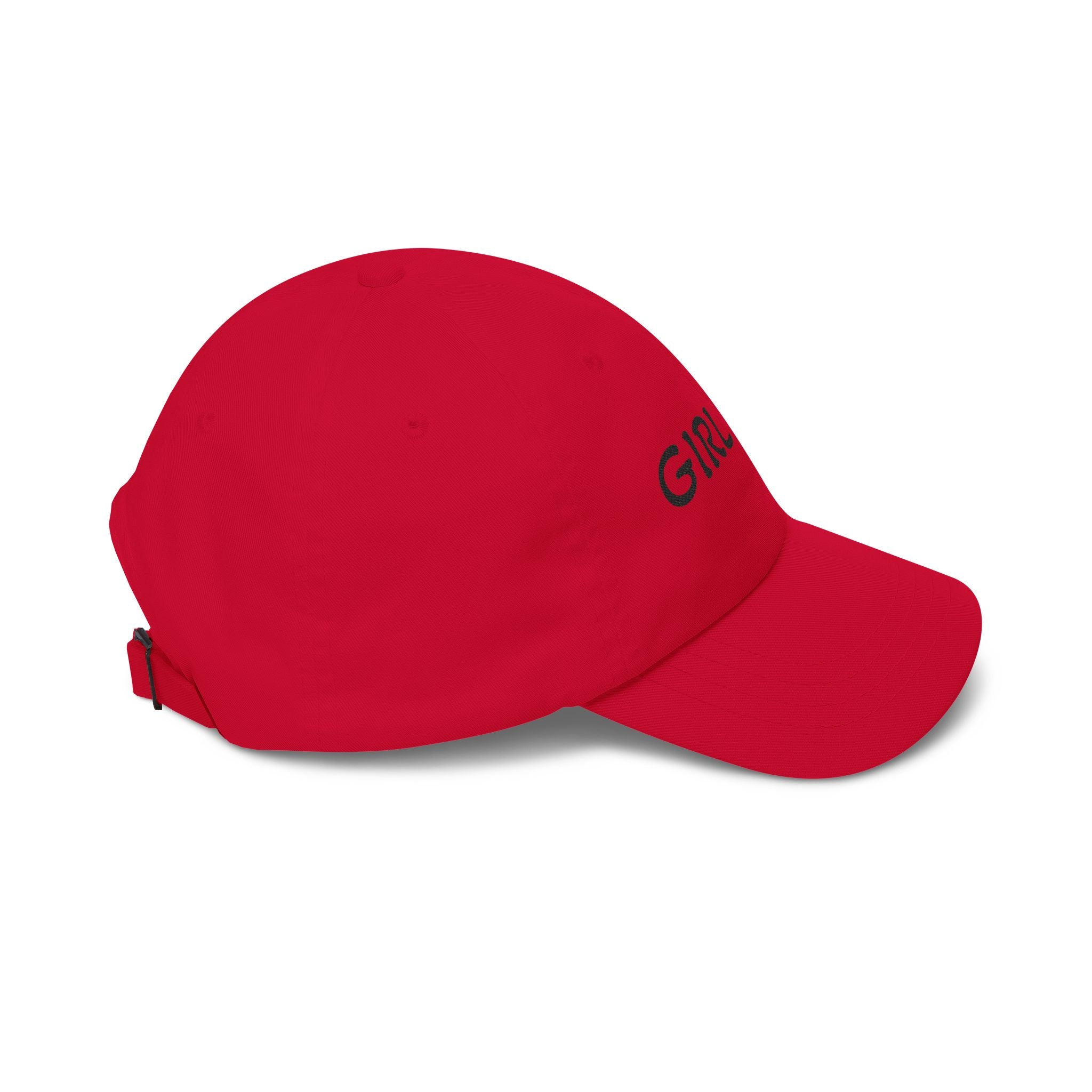 Girl Dad Classic Dad Cap — Embroidered White Baseball Hat for Fathers, Father’s Day Gift