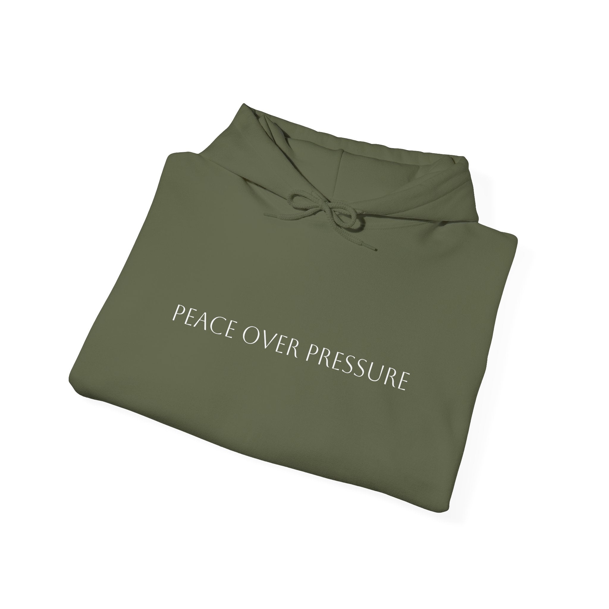 Peace Over Pressure Hoodie – Inspirational Mental Health Pullover Hooded Sweater for Men & Women