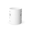 Color-Changing Coffee Mug — "Black Cat Mom" Heat Reveal 11oz
