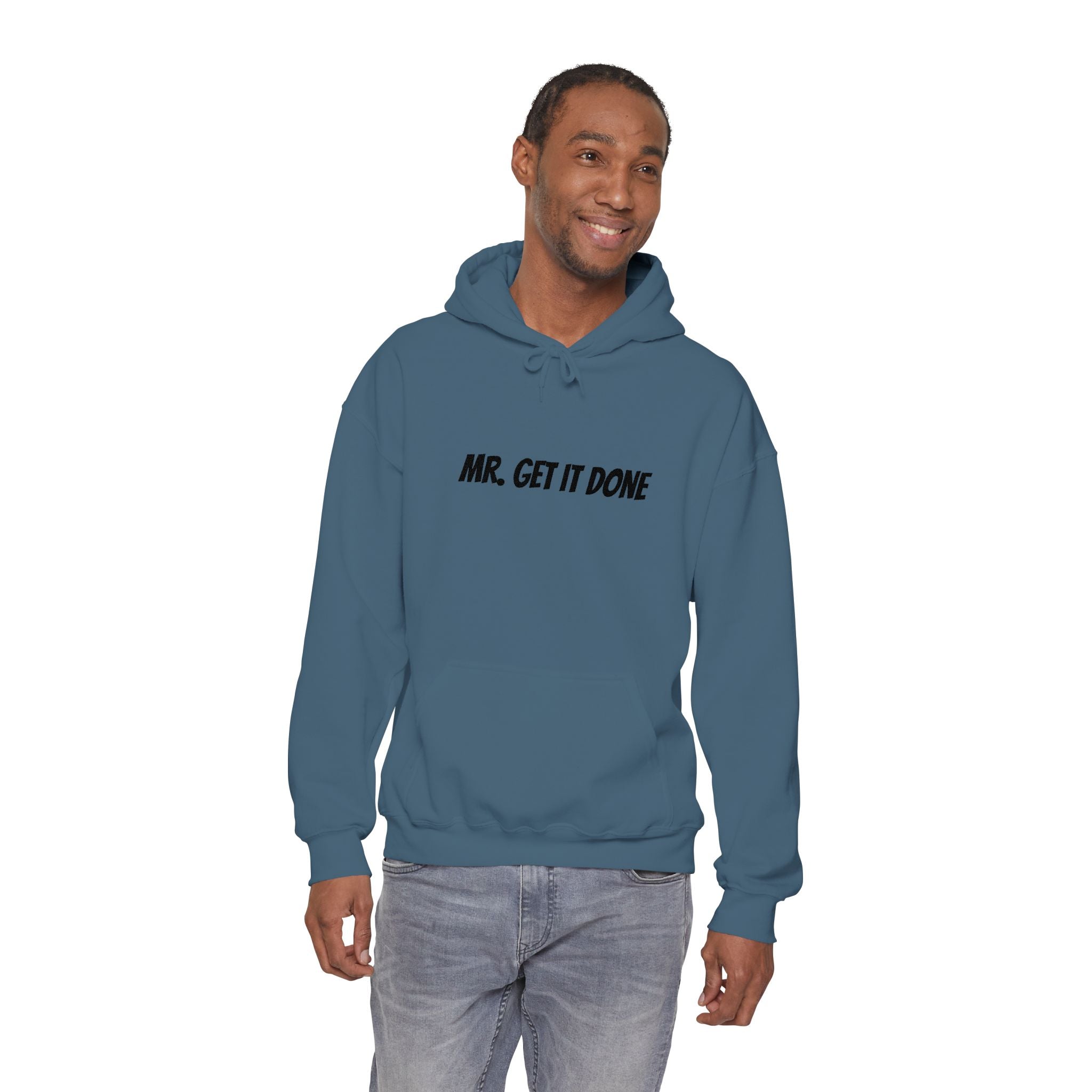 Mr. Get It Done Hoodie — Motivational Workwear Pullover