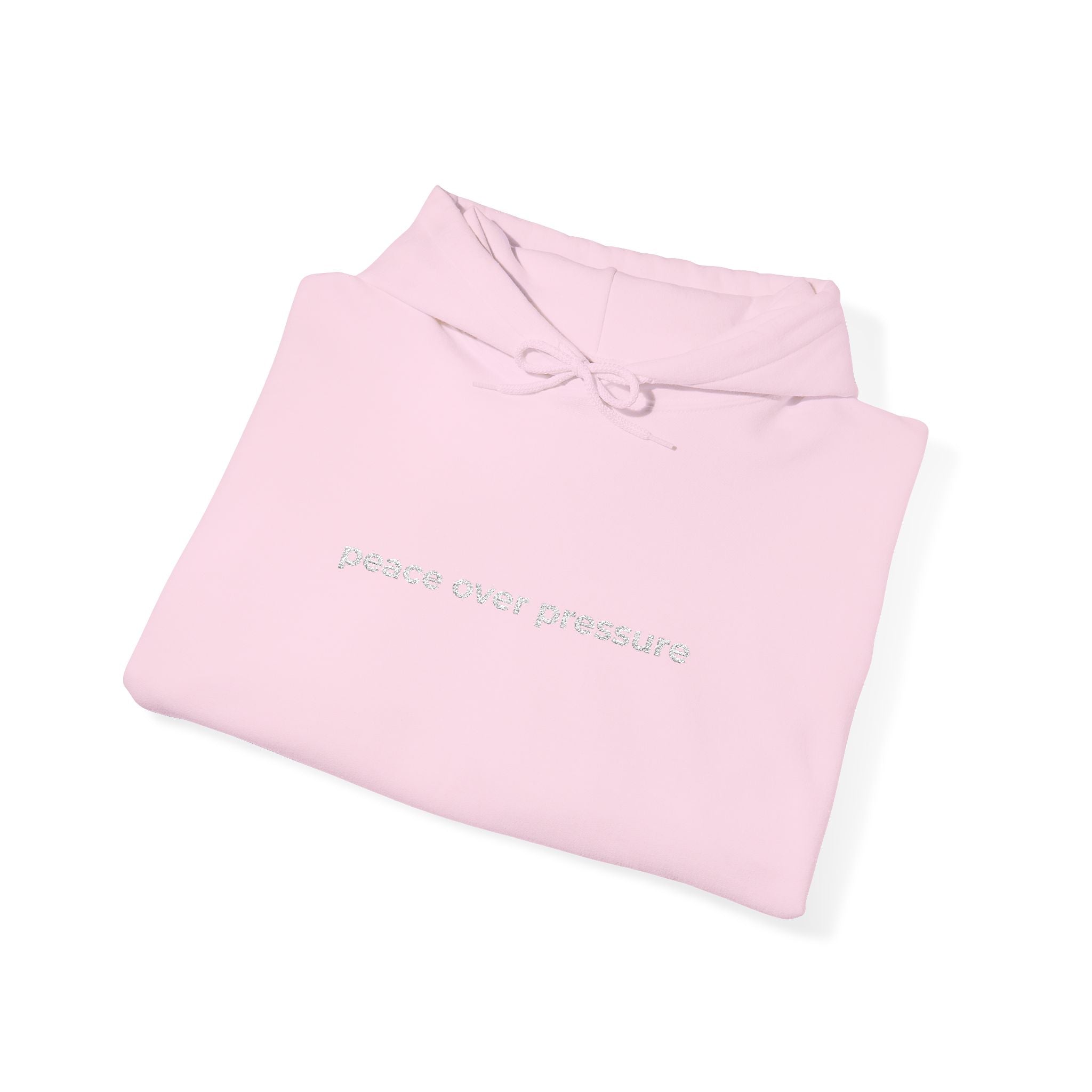 Peace Over Pressure Hoodie — Minimalist Comfort Sweatshirt