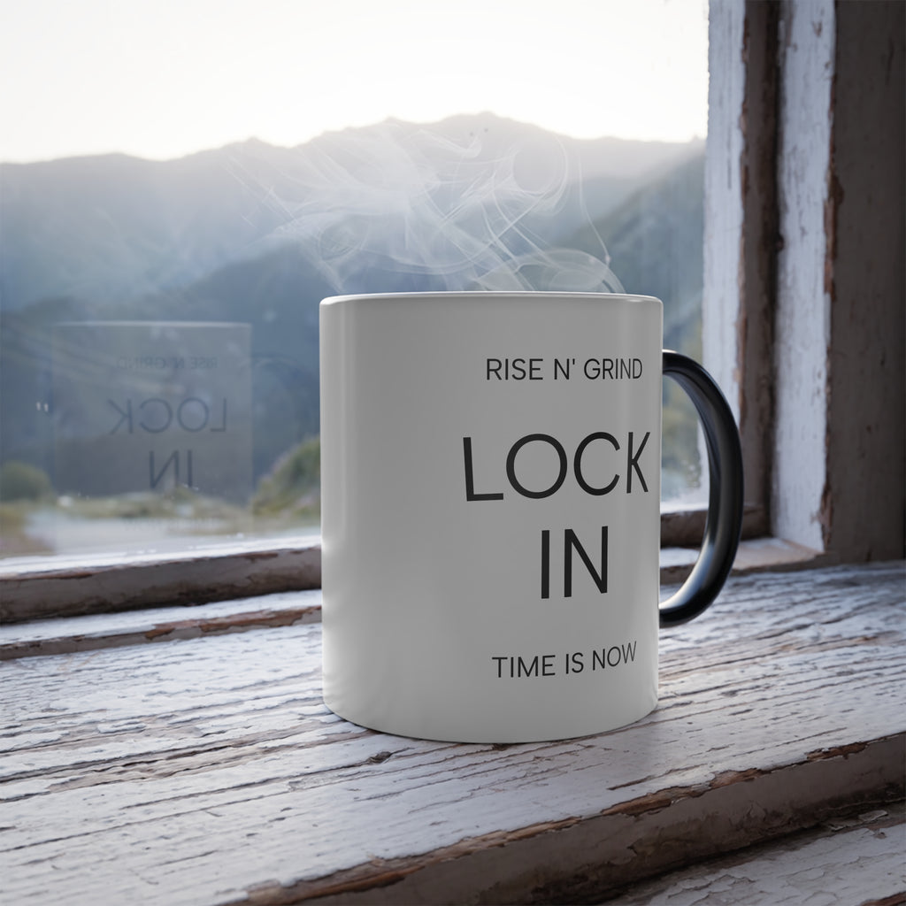 Color-Changing Coffee Mug — "Black Cat Mom" Heat Reveal 11oz
